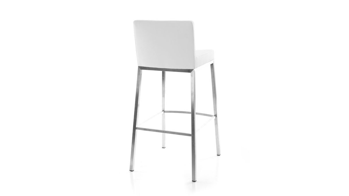 Set di 2 sgabelli design bianco Epsilon