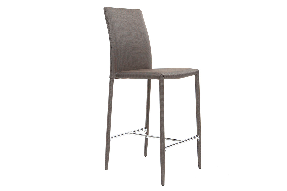 Set di 2 sgabelli / sedie da bar design beige / talpa TALOS