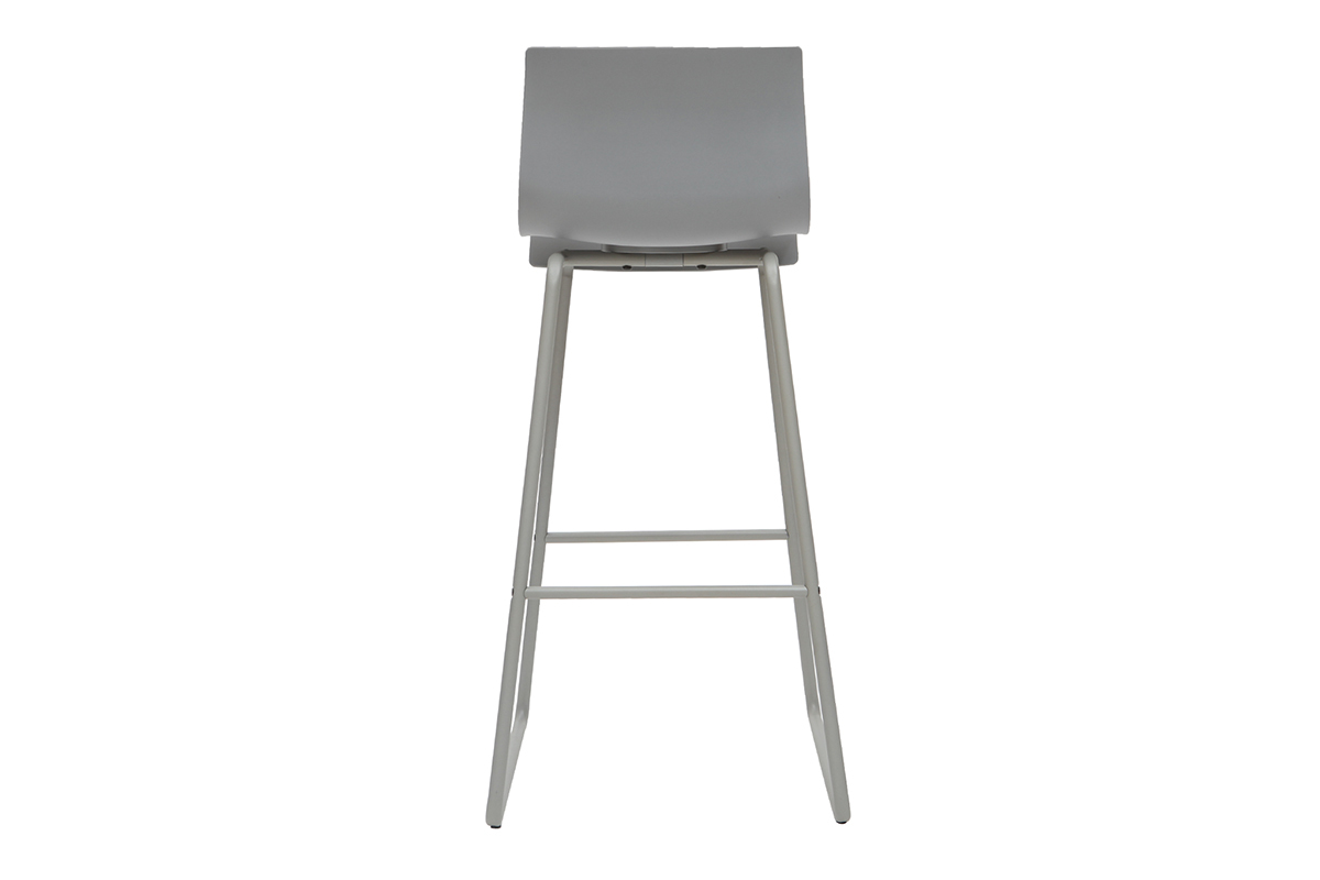 Sgabelli da bar design grigio 76 cm (lotto di 2) ONA