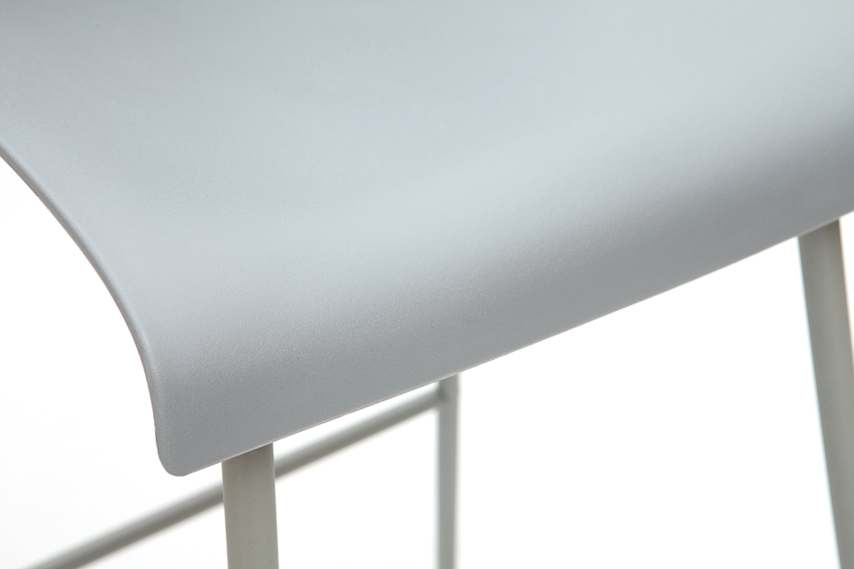 Sgabelli da bar design grigio 76 cm (lotto di 2) ONA