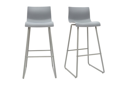 Sgabelli da bar design grigio 76 cm (lotto di 2) ONA