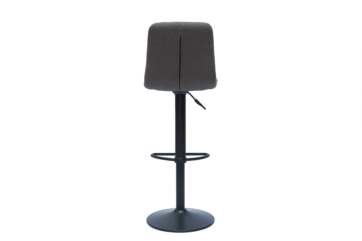 Sgabelli da bar design regolabili grigio (set di 2) ESCAPE