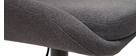 Sgabelli da bar design regolabili grigio scuro (set di 2) HOLO