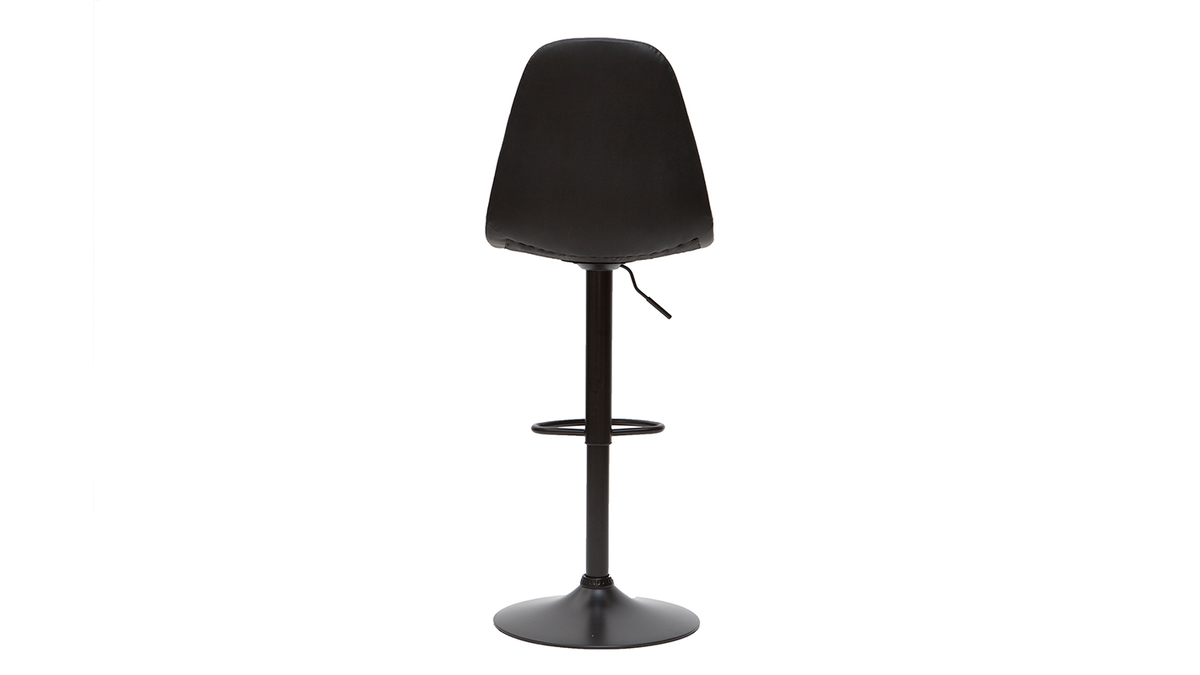 Sgabelli da bar di design regolabili COX nero (set di 2)