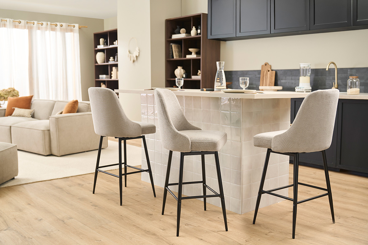 chairus Set di 2 Sgabelli da Bar in Velluto Sgabelli Cucina Sgabelli Alti Sgabello Girevole con Gambe in Metallo per Bancone/Cucina, Giallo