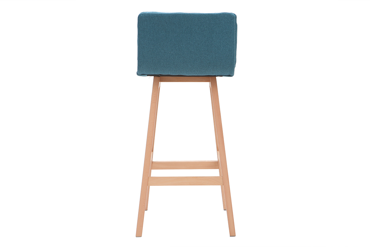Sgabelli da bar legno e foglia di t 65cm set di 2 JOAN