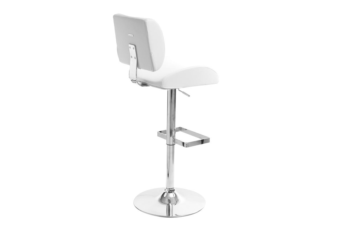  Sgabello da bar design bianco CERES