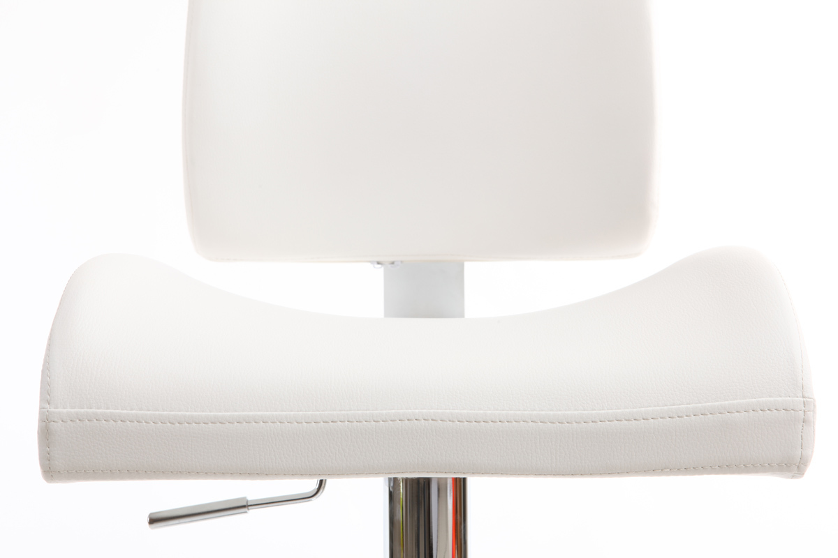  Sgabello da bar design bianco CERES