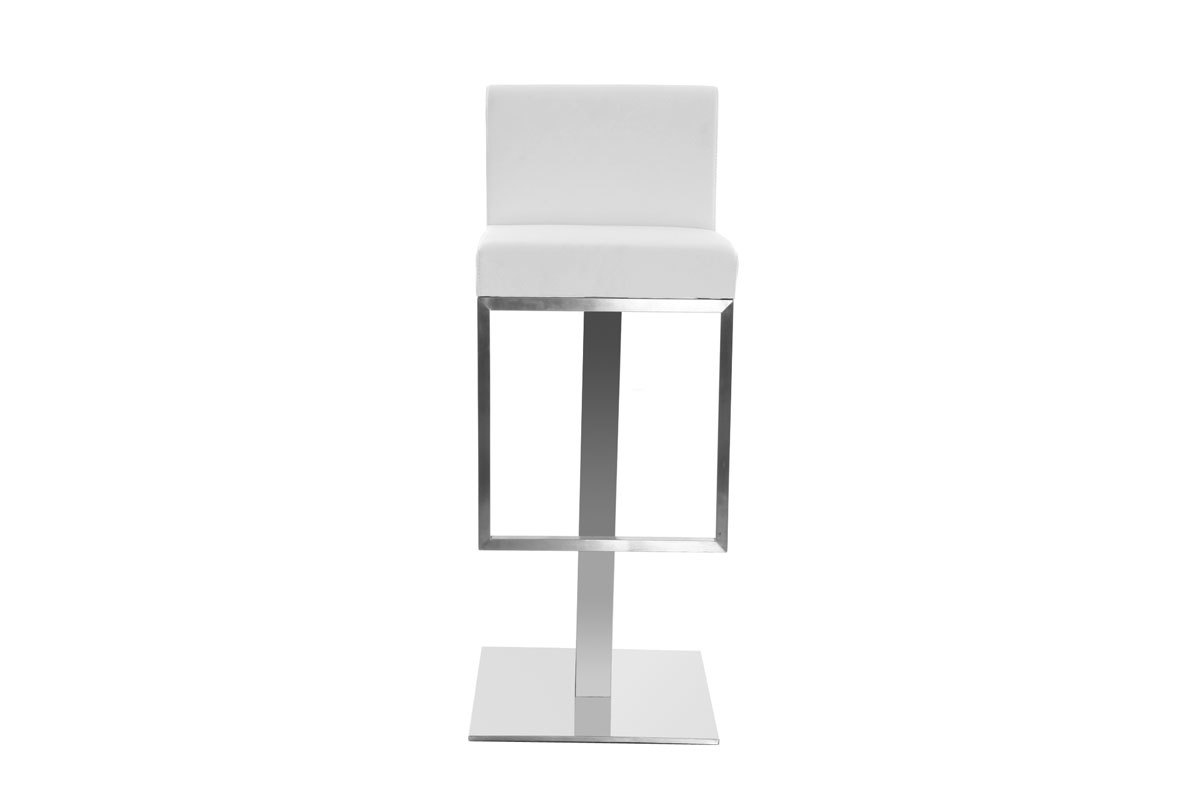 Sgabello da bar design bianco OMEGA