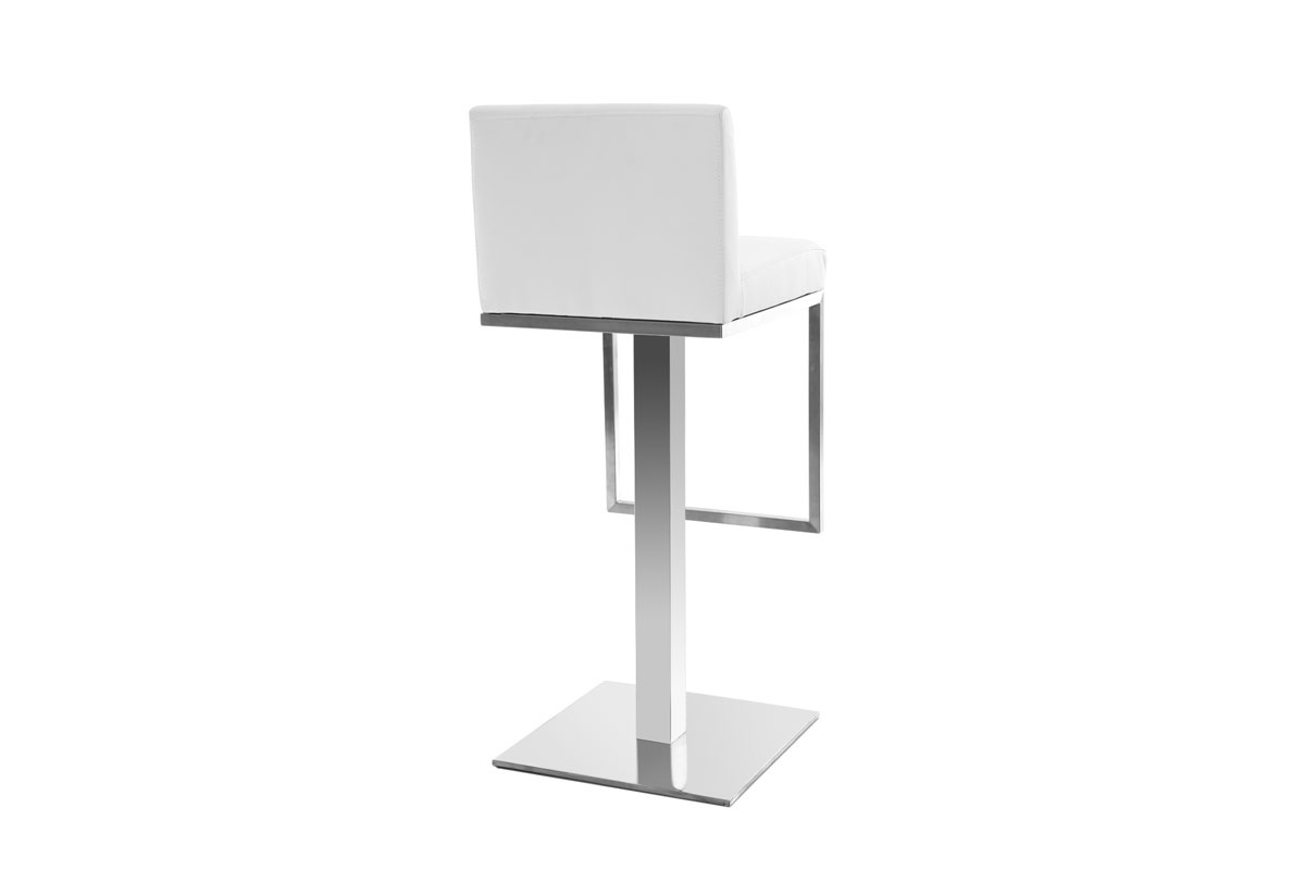 Sgabello da bar design bianco OMEGA