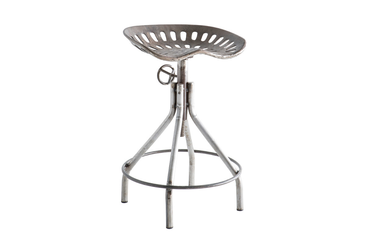 Sgabello da bar design in metallo 75 cm WALLY