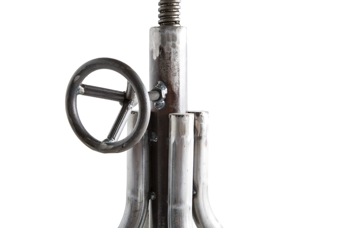 Sgabello da bar design in metallo 75 cm WALLY