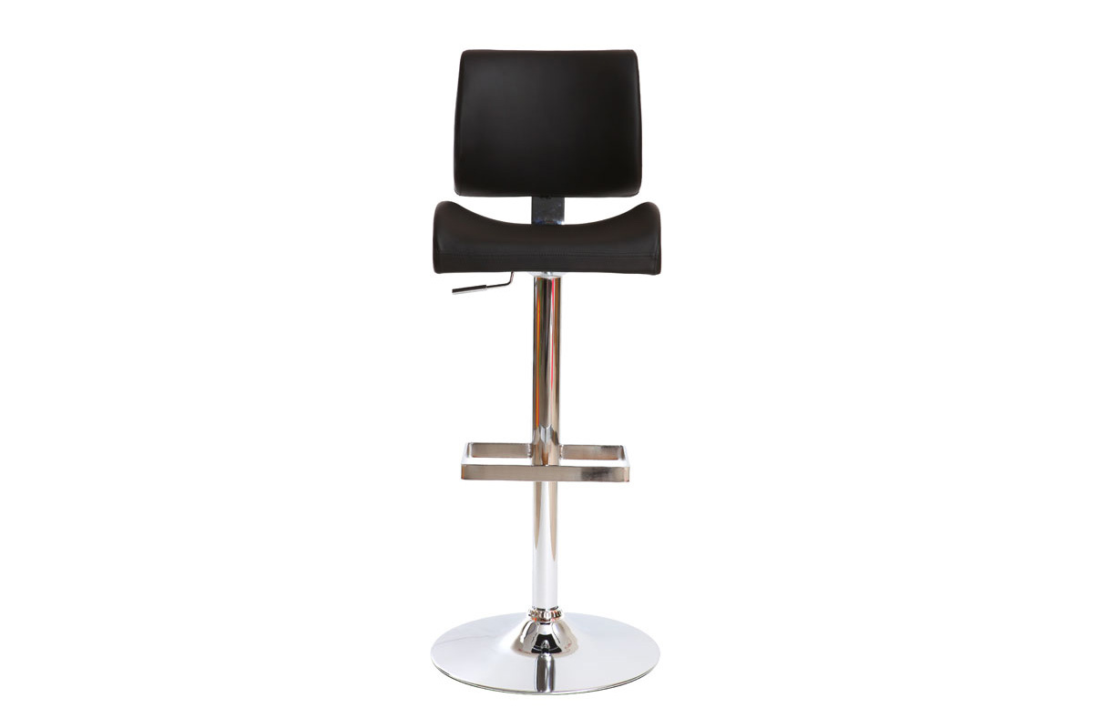 Sgabello da bar design nero CERES