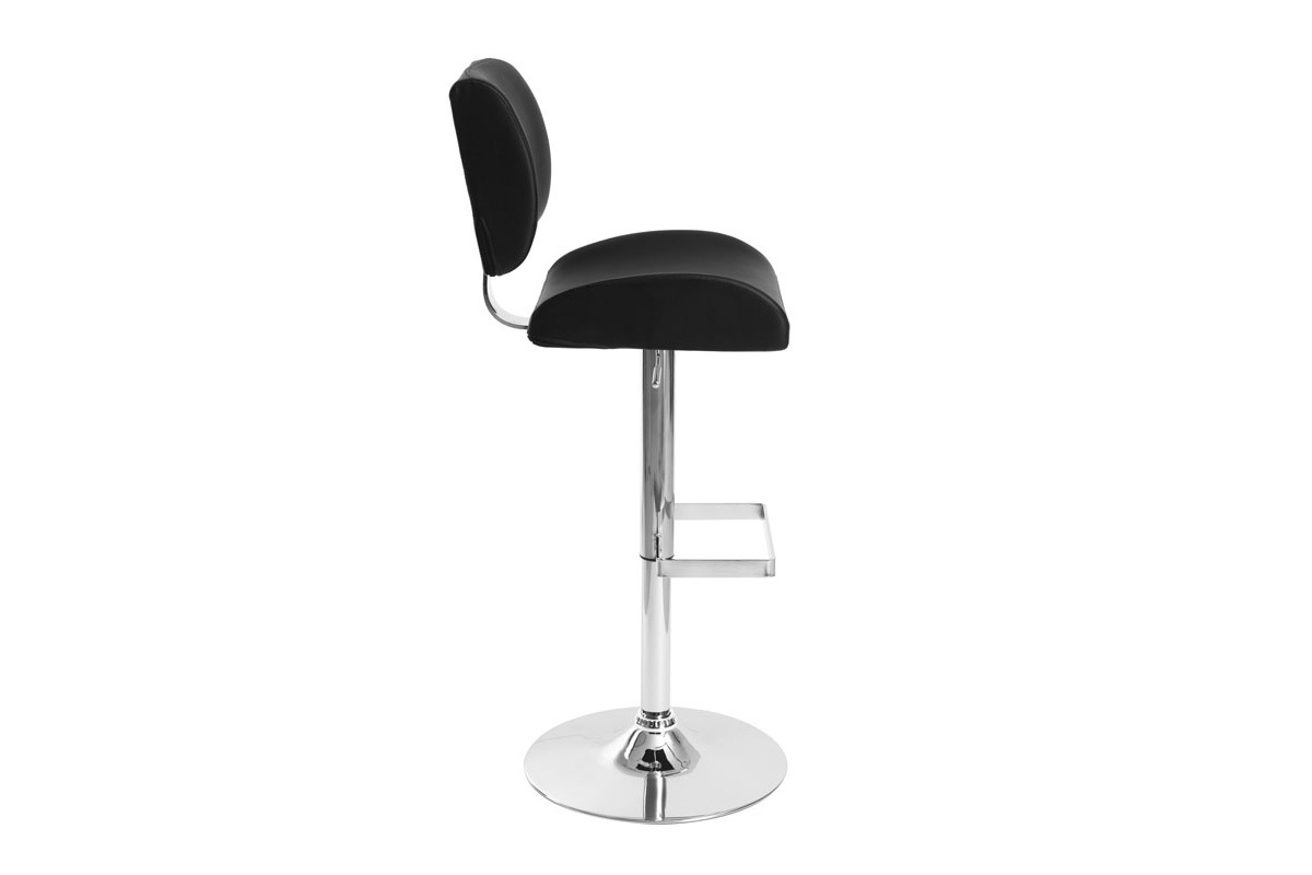 Sgabello da bar design nero CERES