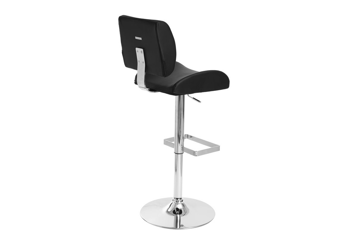 Sgabello da bar design nero CERES