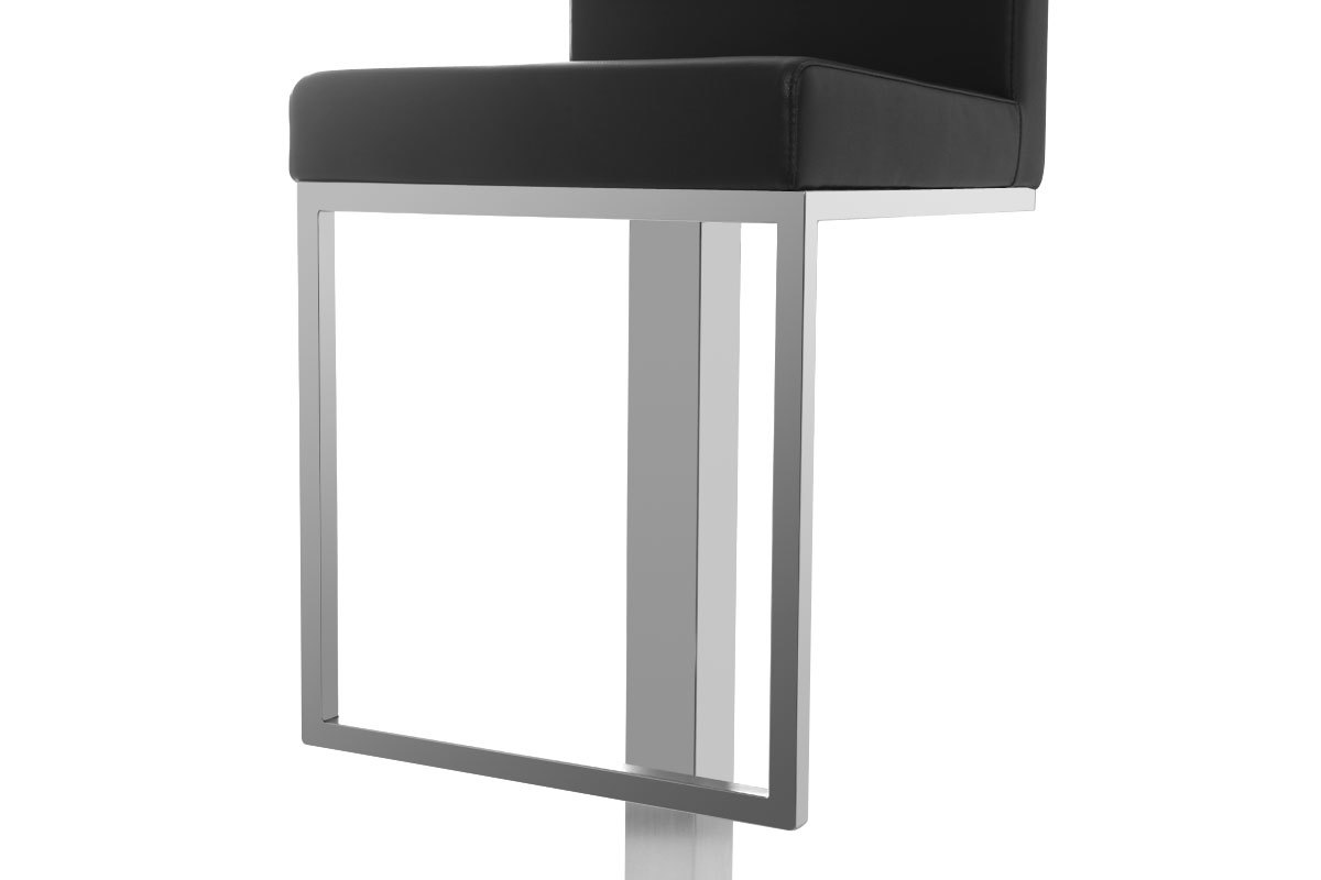 Sgabello da bar design nero OMEGA