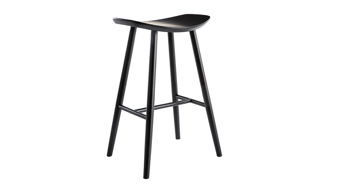 Sgabello da bar design noce 72 cm DEMORY