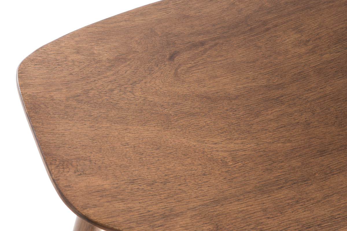 Sgabello da bar design noce H72 cm DEMORY