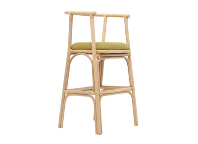 Sgabello da bar in rattan JUNGLE