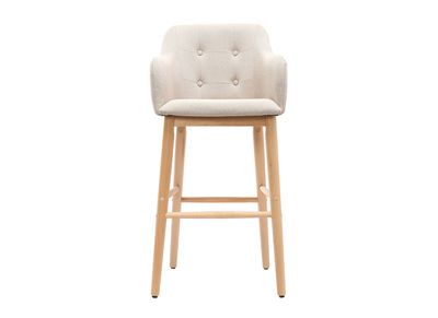 Sgabello da bar scandinavo 75cm naturale BALTIK