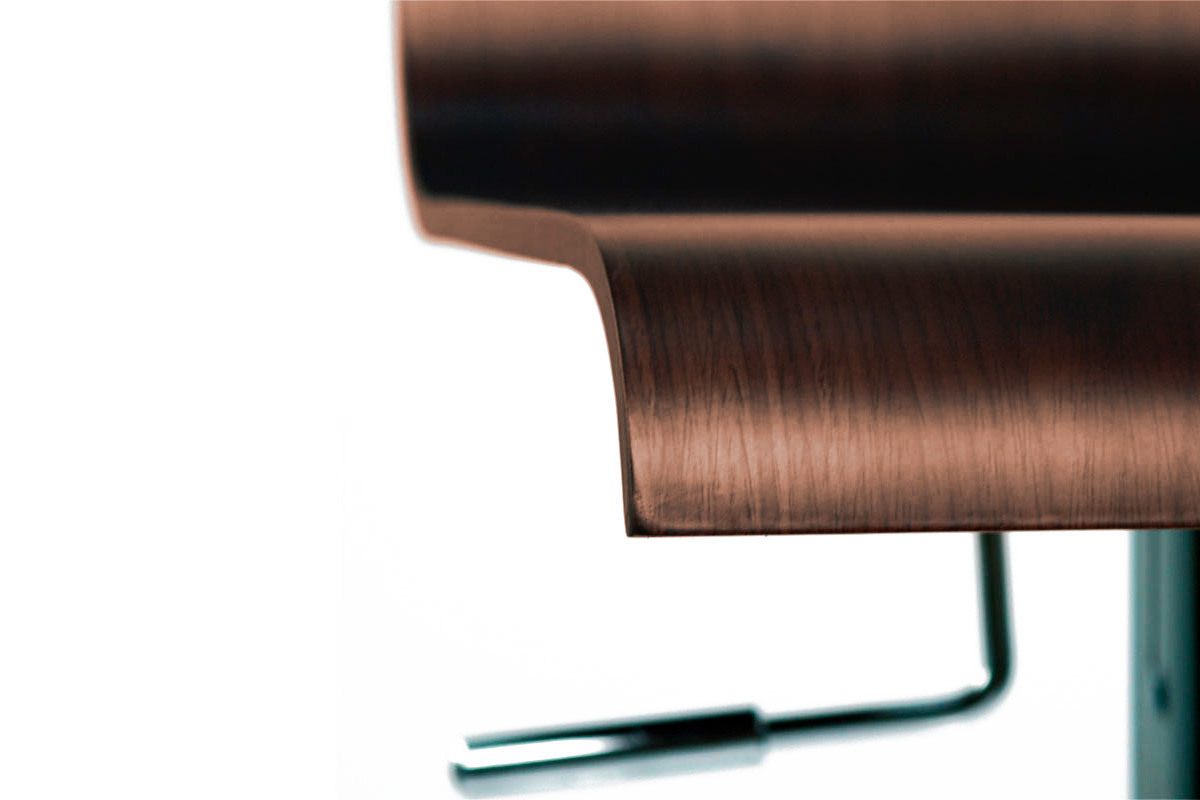 Sgabello da bar SURF v2 wenge