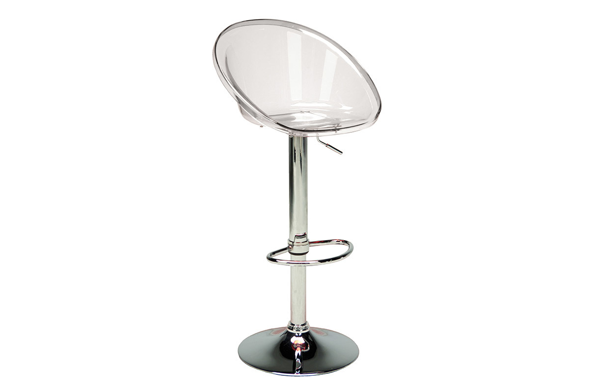 Sgabello da bar trasparente MOPPY 