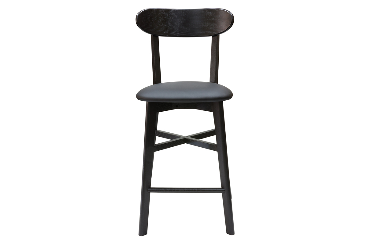 Sgabello da bar vintage nero H65 cm DOVE