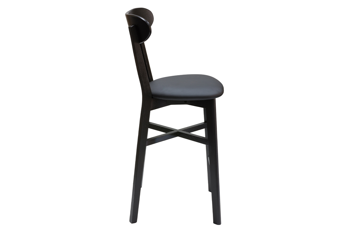 Sgabello da bar vintage nero H65 cm DOVE