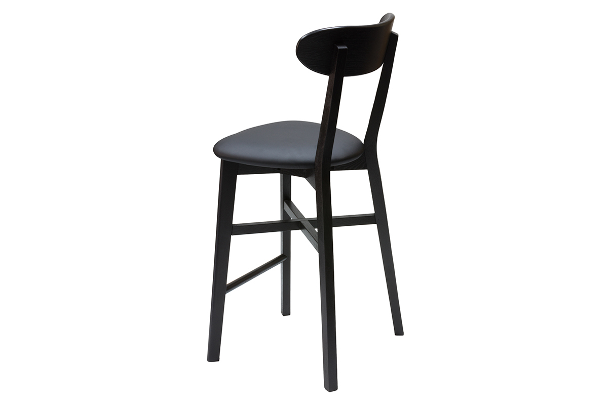 Sgabello da bar vintage nero H65 cm DOVE