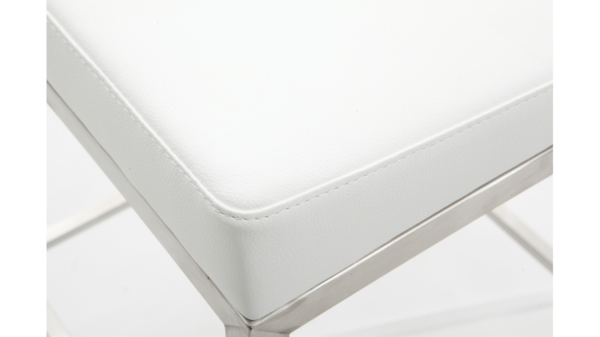 Sgabello design 66cm bianco - set di 2 EPSILON