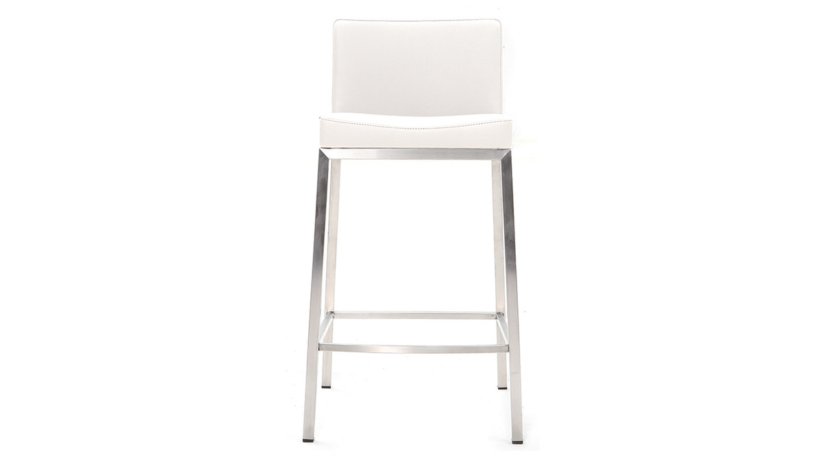 Sgabello design 66cm bianco - set di 2 EPSILON