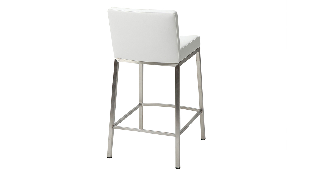 Sgabello design 66cm bianco - set di 2 EPSILON