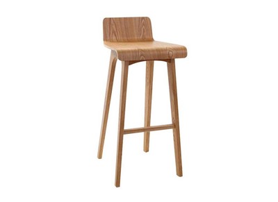 Sgabello / sedia da bar design legno naturale scandinavo 75 cm BALTIK