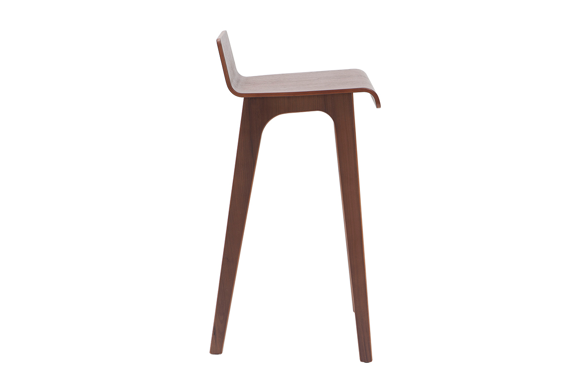 Sgabello / sedia da bar legno scuro 75 cm BALTIK
