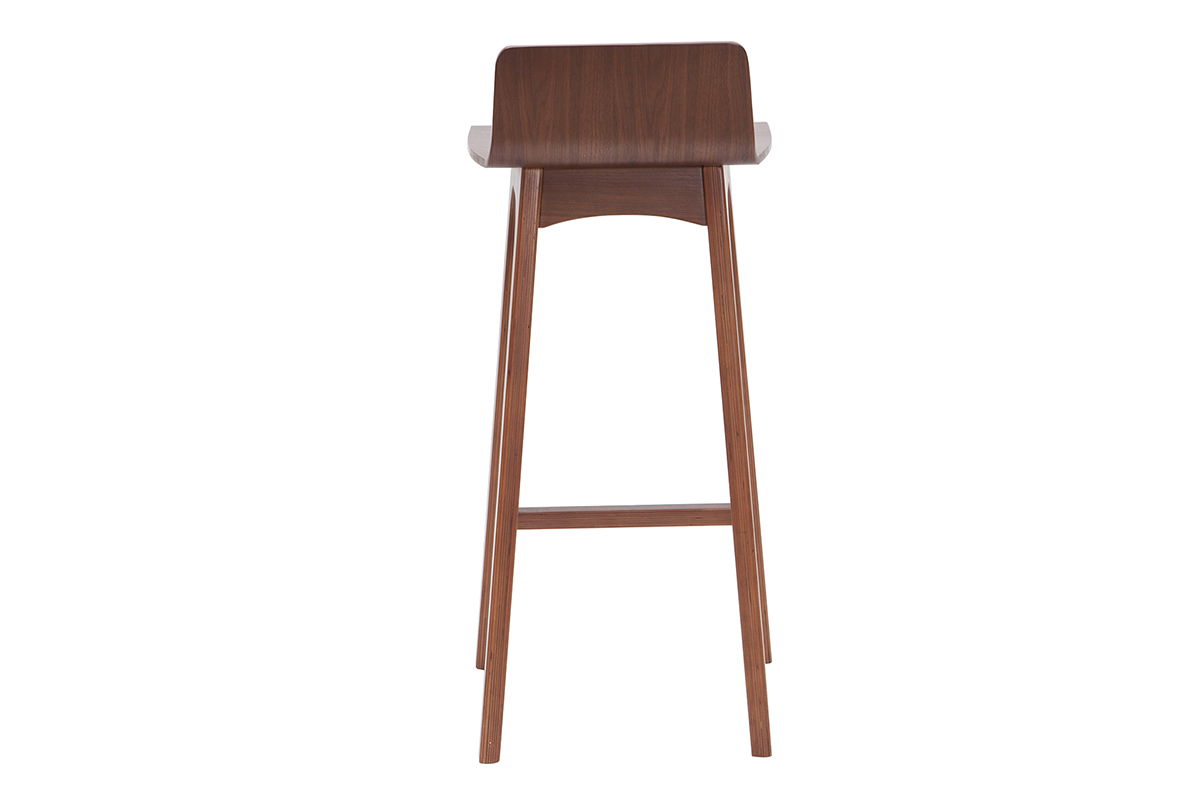 Sgabello / sedia da bar legno scuro 75 cm BALTIK