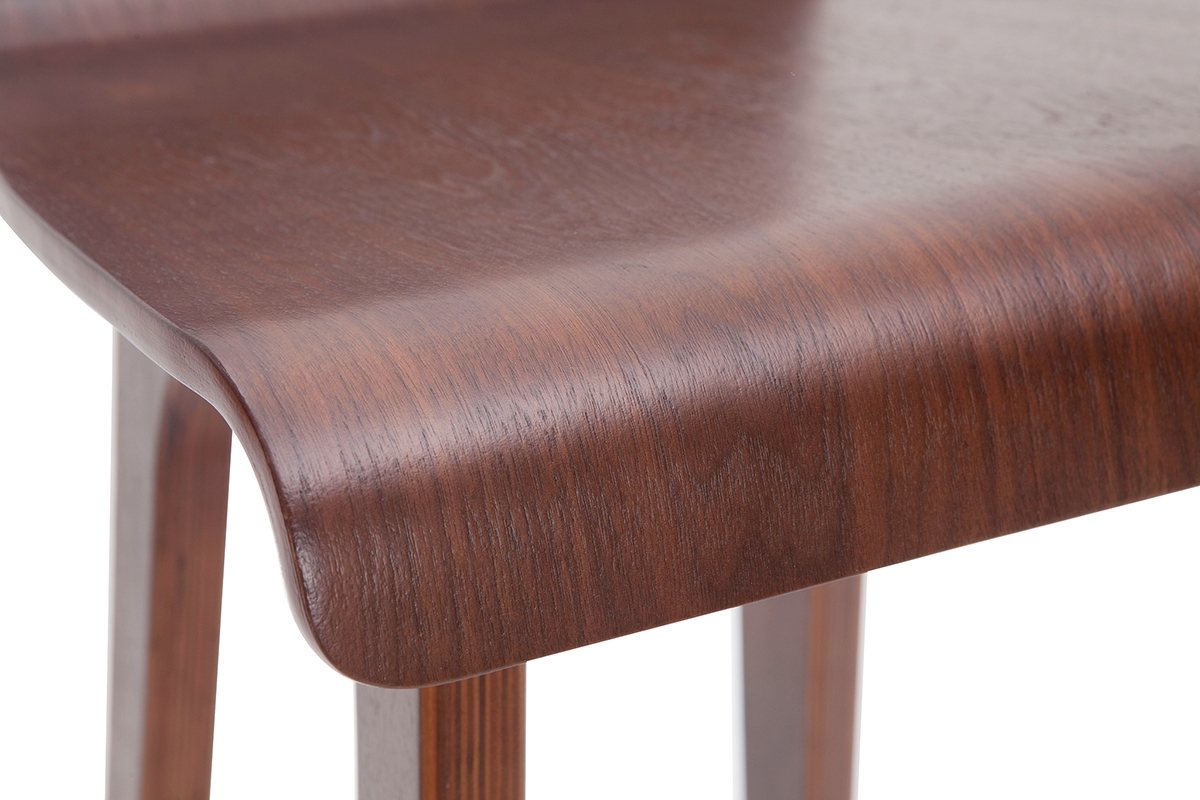 Sgabello / sedia da bar legno scuro 75 cm BALTIK