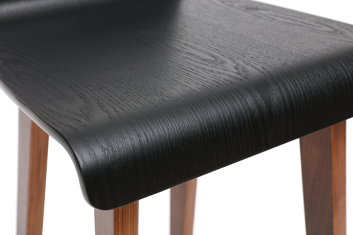 Sgabello / sedia da bar nera 75 cm BALTIK