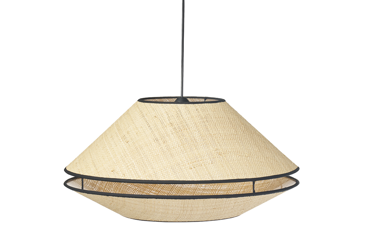 Sospensione in rattan naturale D50 cm KOYA