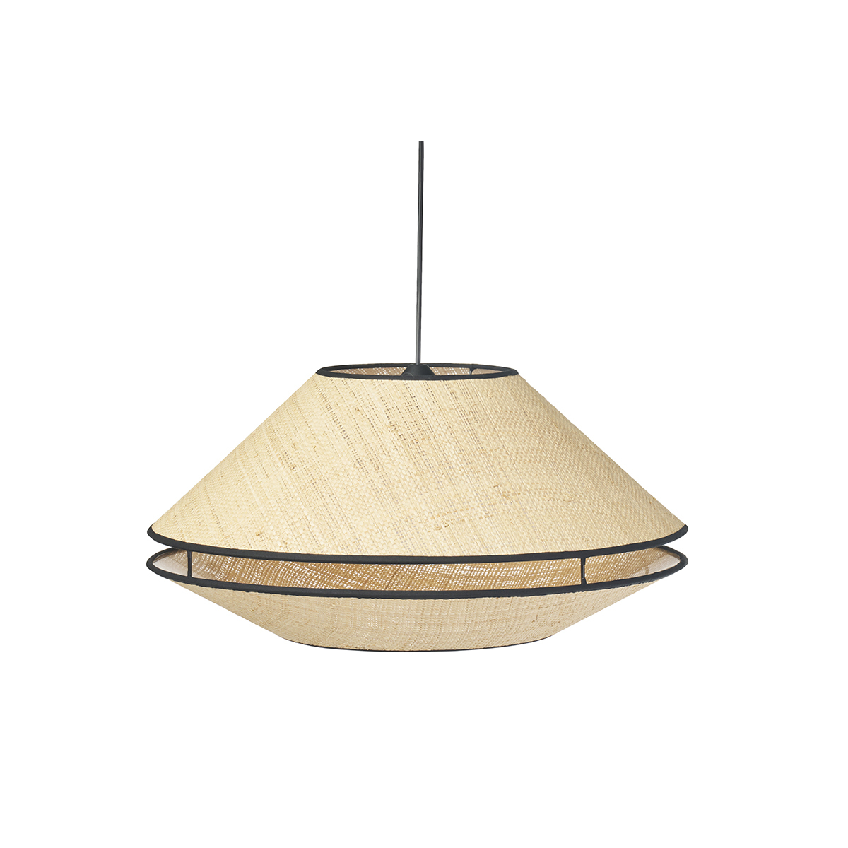 Sospensione in rattan naturale D50 cm KOYA