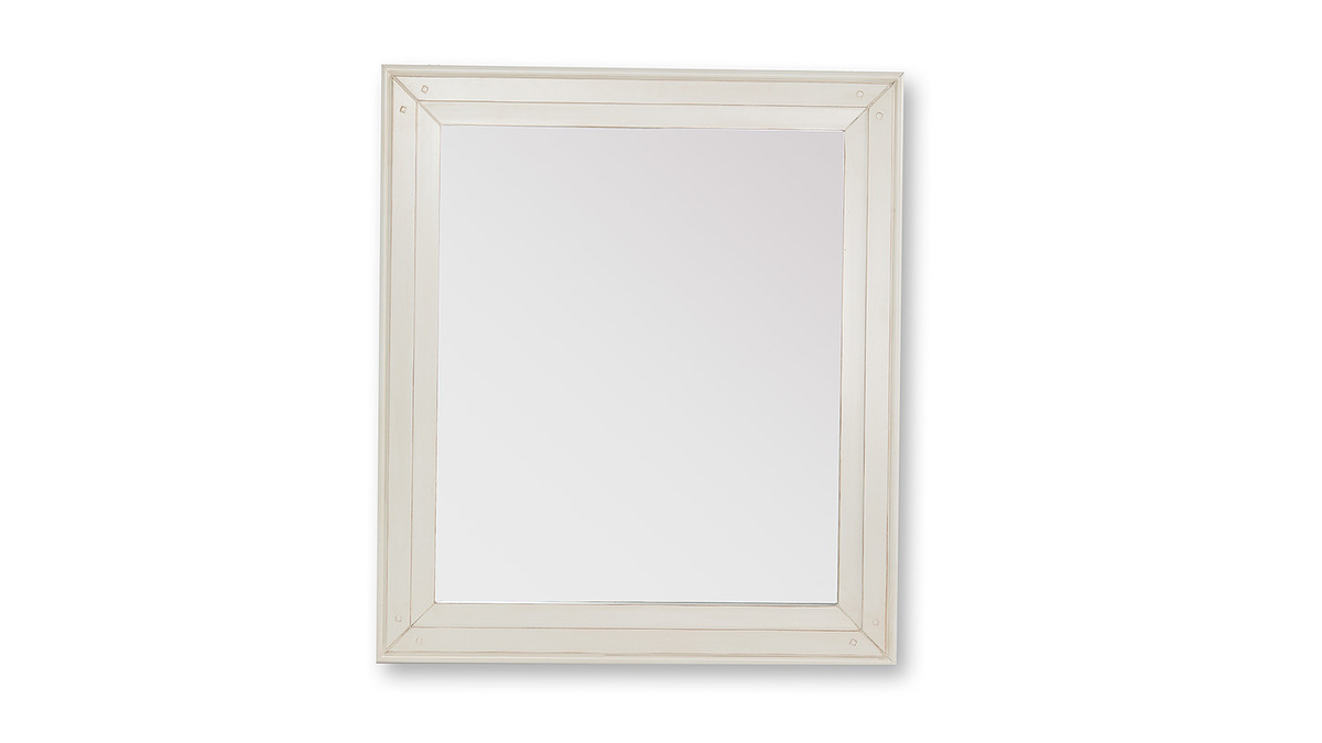Specchio barocco bianco GUSTAVE