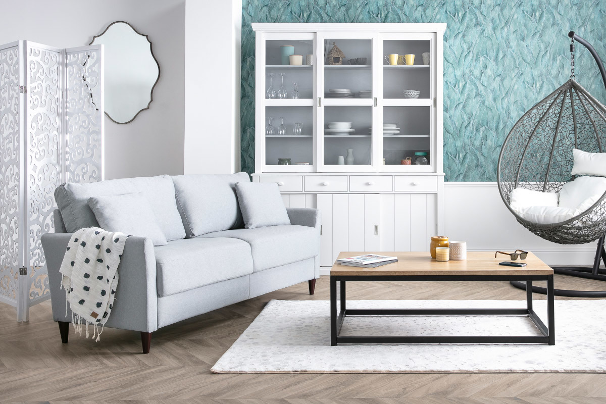 Specchio in ottone argento 70x94cm MAJORELLE