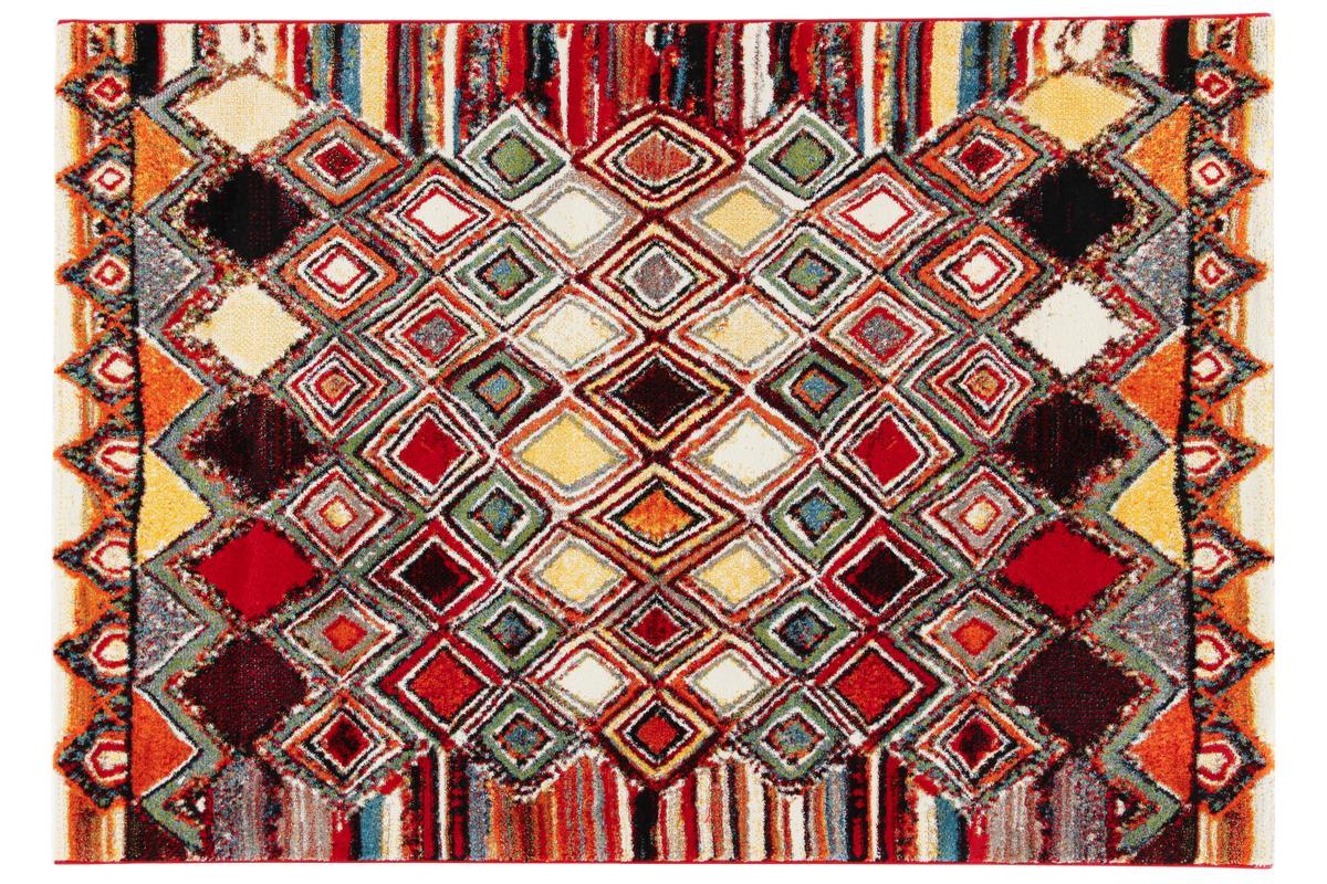 Tappeto a motivi multicolori 160 x 230 cm HOLI