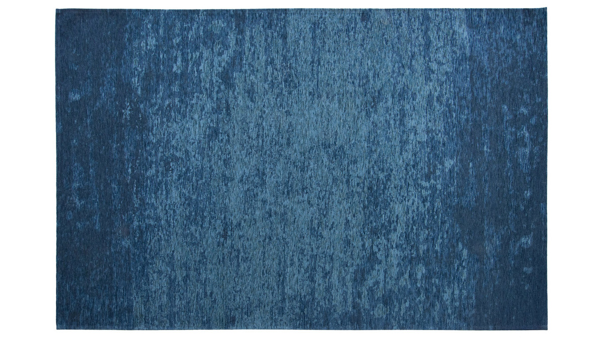 Tappeto blu acrilico - cotone 155x230 STONE
