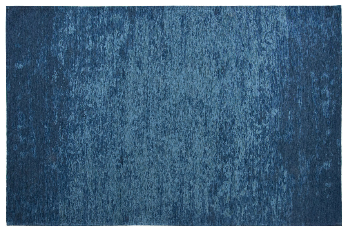 Tappeto blu acrilico - cotone 155x230 STONE
