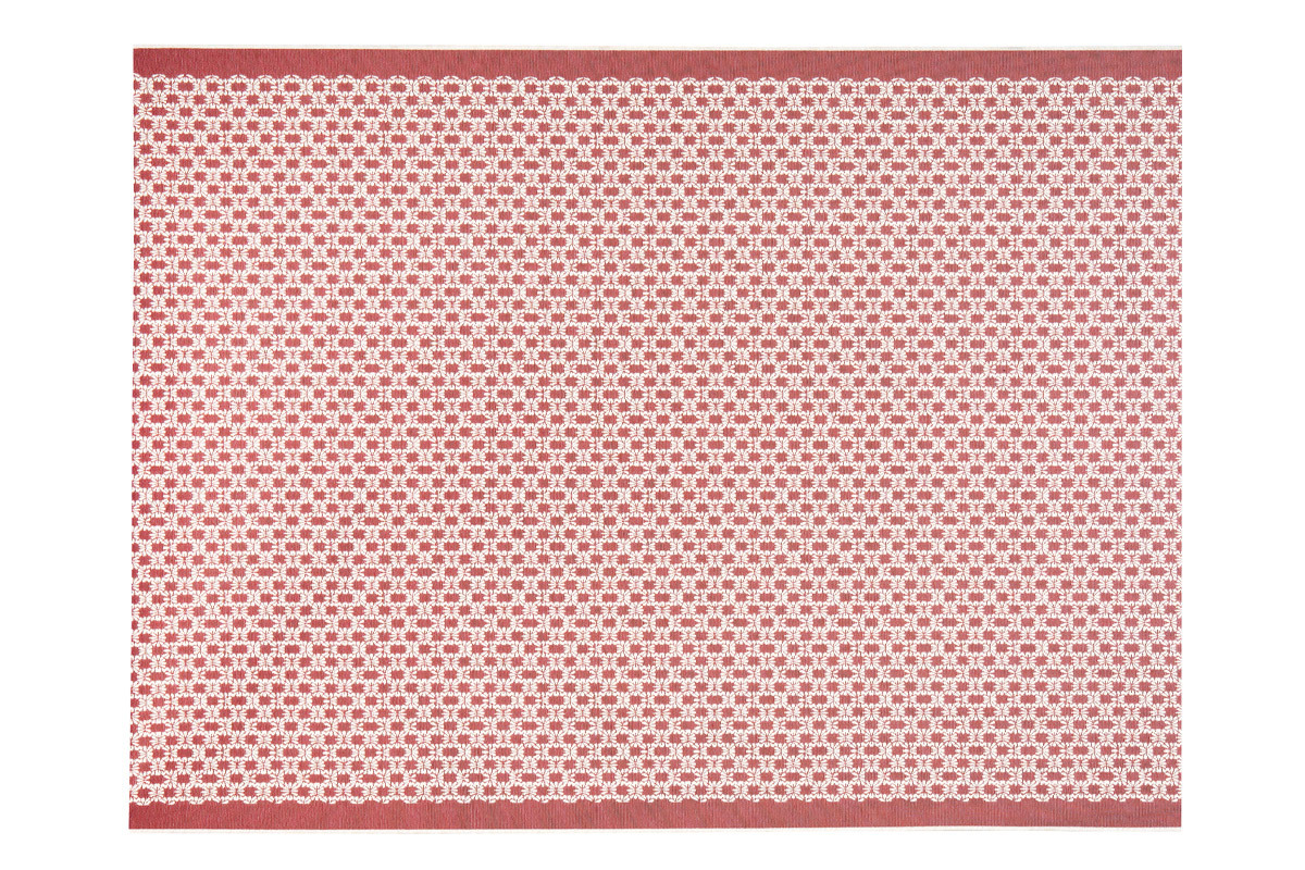 Tappeto color corallo misura 120x170 cm modello OASIS