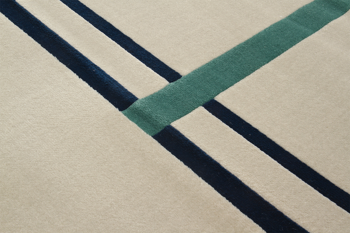 Tappeto con motivi multicolore 160x230cm  MONDRIAN