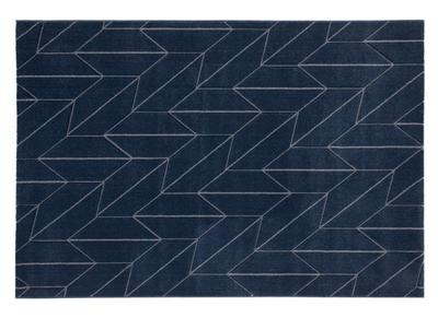 Tappeto design blu 160 x 230 cm BRAQ - Tappeto design blu 160 x 230 cm BRAQ