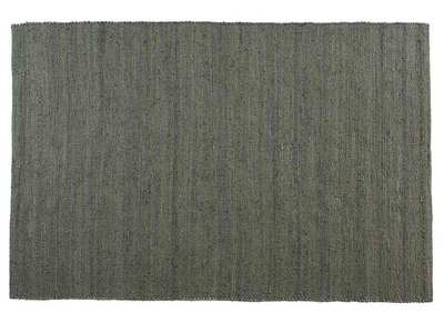 Tappeto di colore grigio in iuta misura 170x240 cm modello GUNNY