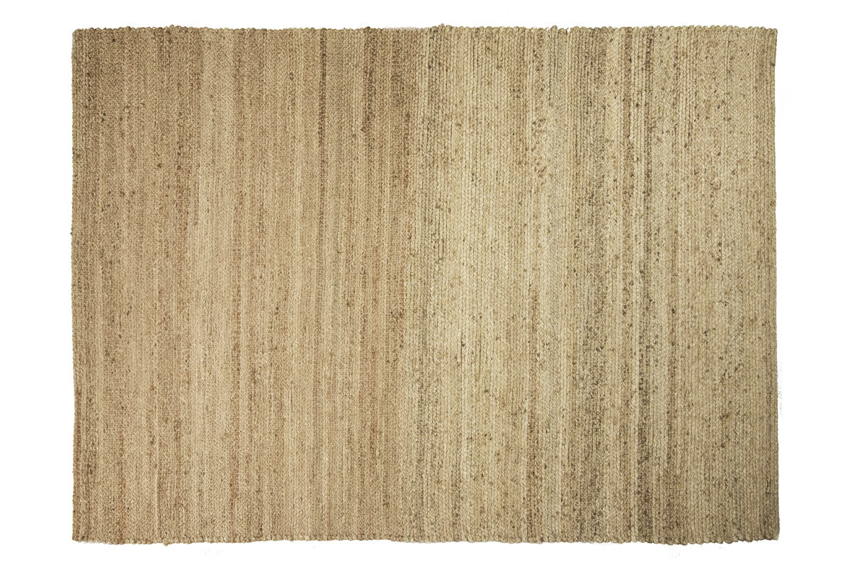 Tappeto di colore naturale in iuta misura 140x200 cm modello GUNNY