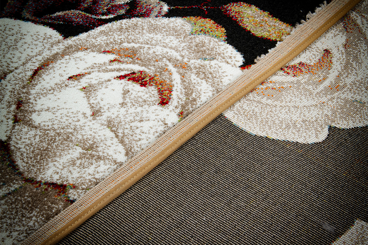 Tappeto di design con motivo a rose 160 x 230 cm GALICA